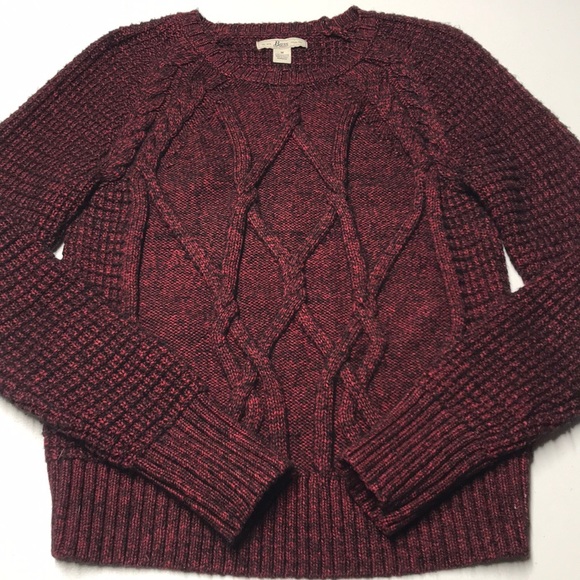 G.H. Bass & Co. Sweaters - G.H. BASS & CO Women’s Medium Burgundy Red Sweater